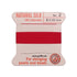 Griffin Silk Thread Red No. 2 - 0.45mm